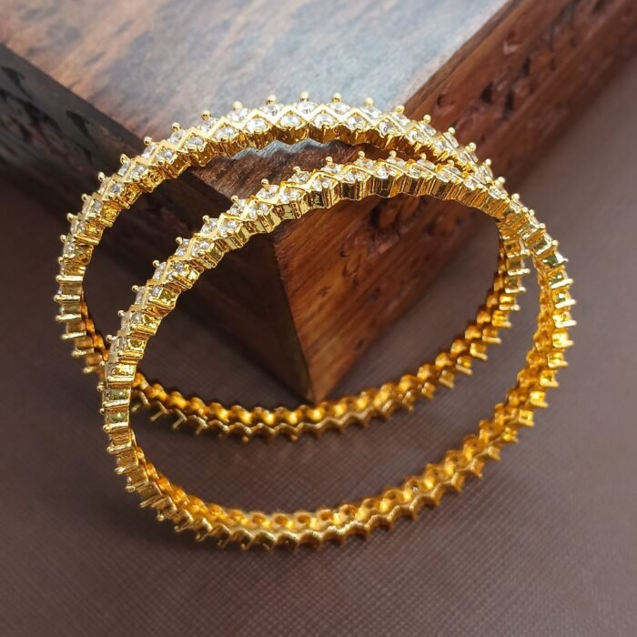 Mohana - CZ Stone Bangles
