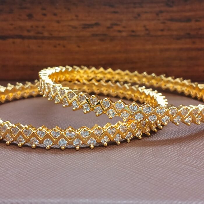 Mohana - CZ Stone Bangles