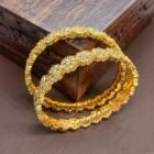 Mallika - Floral CZ Bangles